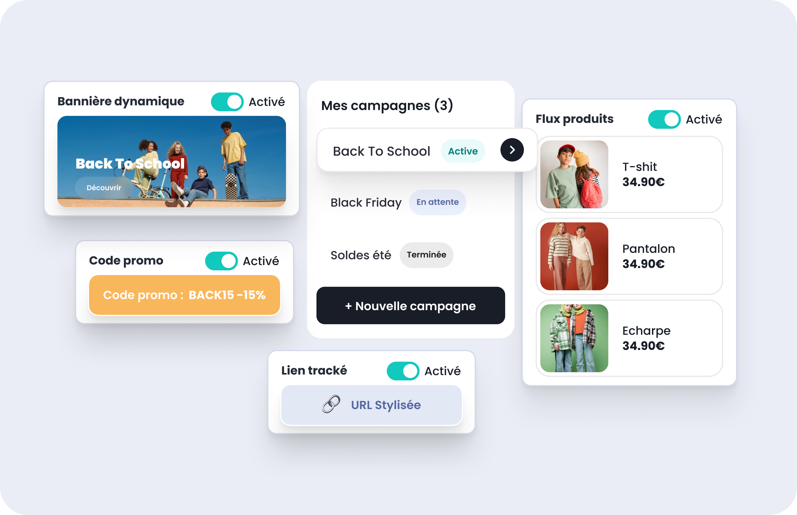 contrôle sur votre budget et vos stocks gifting