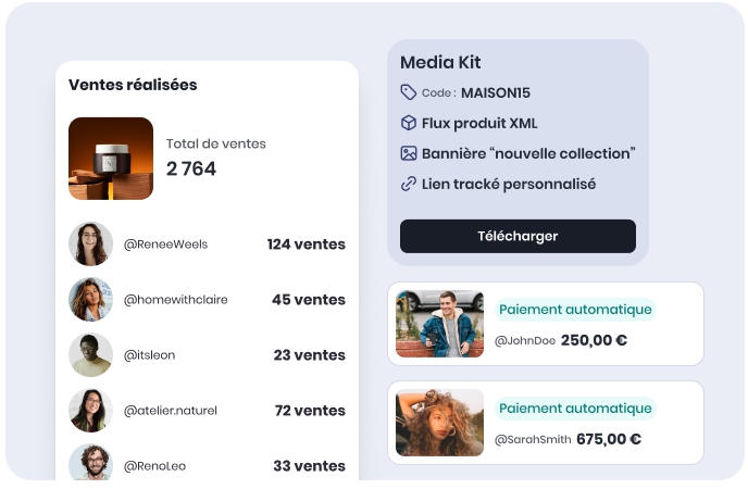 simplifiez la gestion de marketing d'affiliation